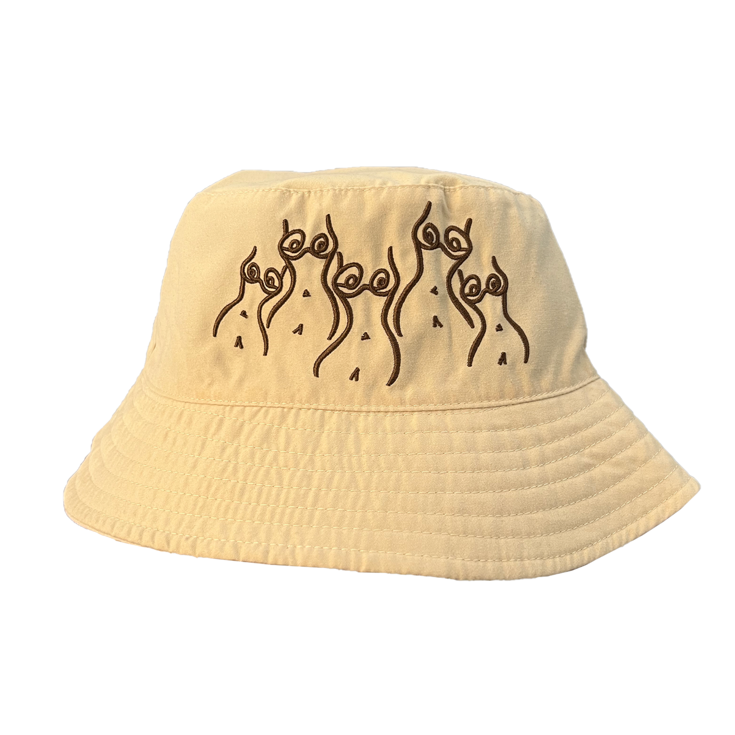 'Nude' Reversible Bucket Hat