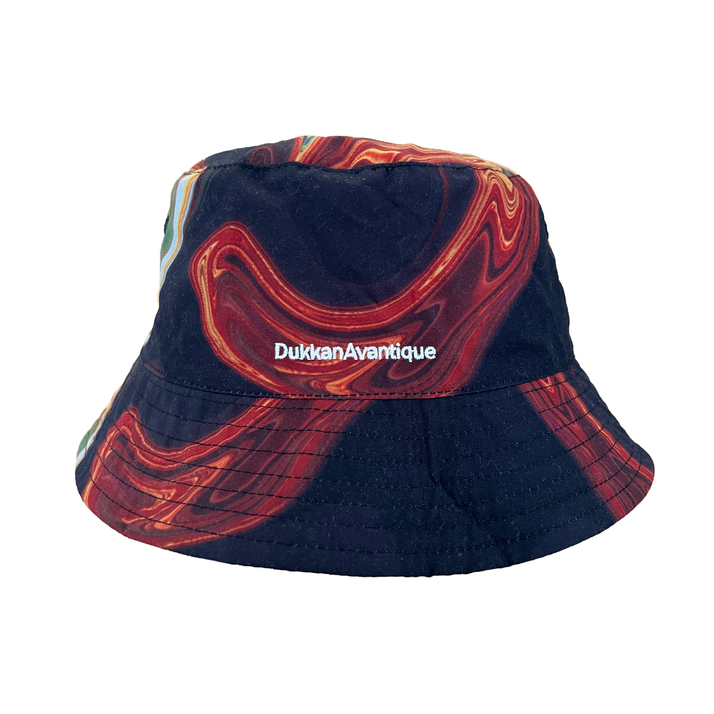 'Lava' Reversible Bucket Hat