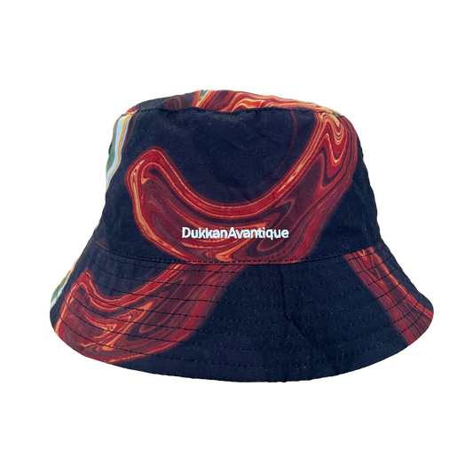 'Lava' Reversible Bucket Hat