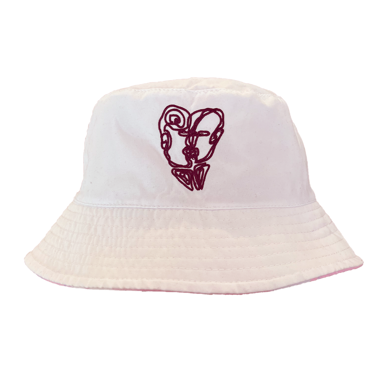 'Pastell Me Something I Don't Know' Reversible Bucket Hat