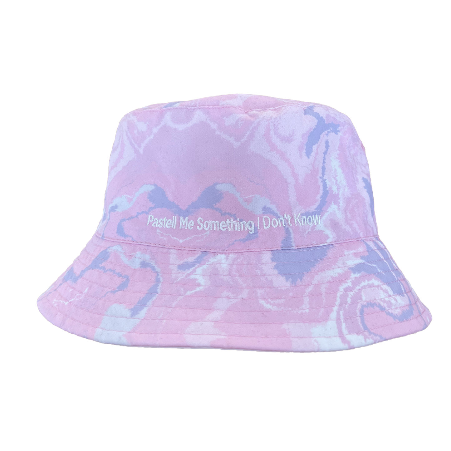 'Pastell Me Something I Don't Know' Reversible Bucket Hat