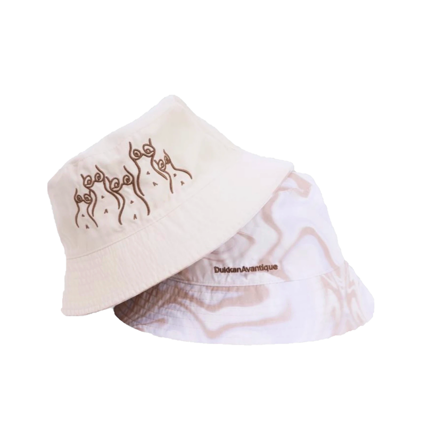 'Nude' Reversible Bucket Hat