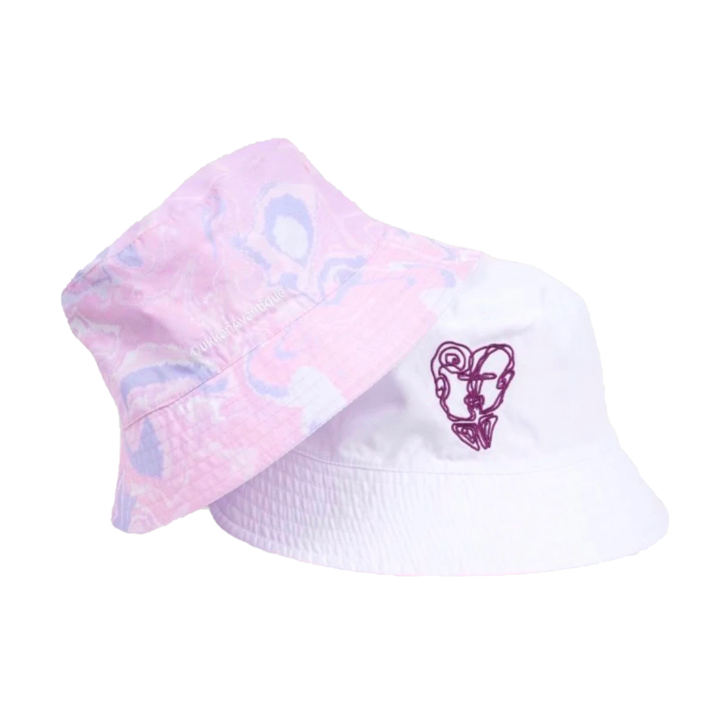 'Pastell Me Something I Don't Know' Reversible Bucket Hat