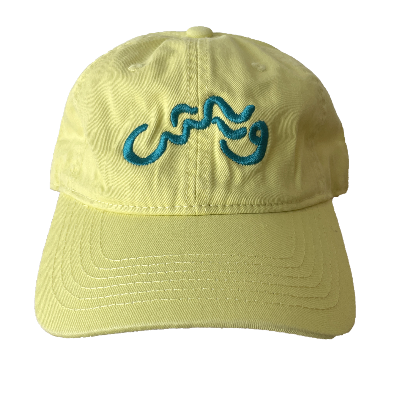 "ويش" cap by Airbrush.bh (lemon)