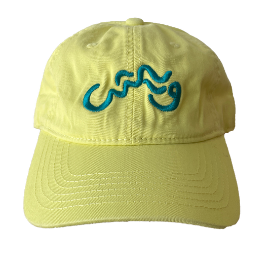 "ويش" cap by Airbrush.bh (lemon)