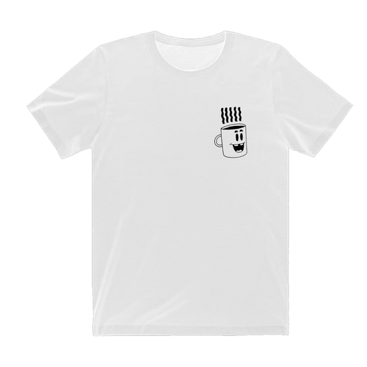 Papercup - Happy Caffeine Tee (White)