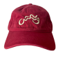 "ويش" cap by Airbrush.bh (raspberry)